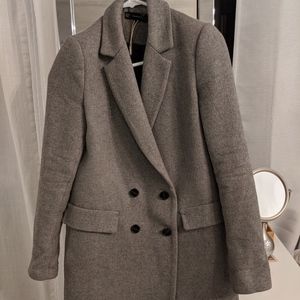 Classic Grey Pea Coat